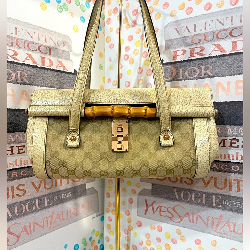 Gucci Bamboo Leather Bag